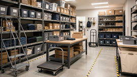 What Equipment Do You Need to Organize a Retail Stockroom?
