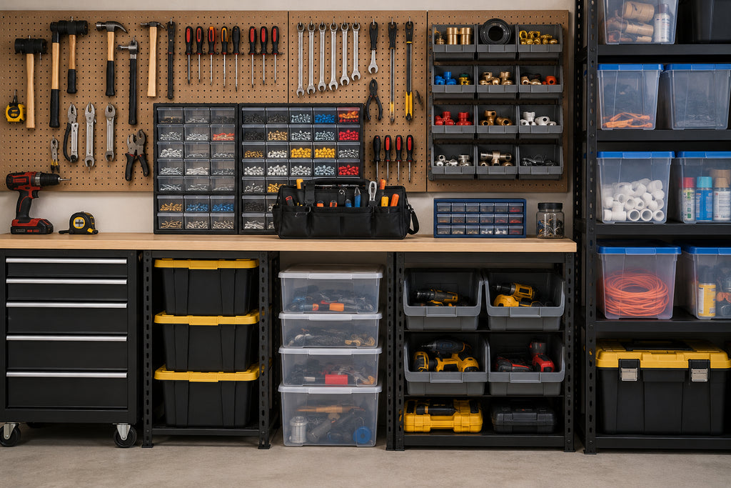 Best Storage Solutions for Tools, Hardware, and Small Parts
