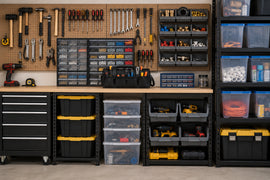 Best Storage Solutions for Tools, Hardware, and Small Parts
