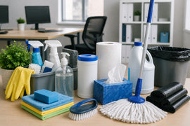 Best Cleaning Supplies for a Small Office or Workplace