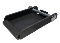 Quick Change Caster Pad | Caster Dock - for 2-3/8" x 3-5/8"