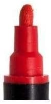 Window Markers for Glass, Washable Car Window Paint Pen - Auto Marker, Red Fine Tip, Dry Erase Liquid Chalk