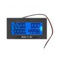 YB5142DM Multimeter, 0-500V Intelligent Digital LCD Display AC Voltage Current Tester