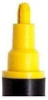 Window Markers for Glass Washable Car Window Paint Pen- Dry Erase Liquid Chalk Marker Car Decorations on All Surfaces, Tire, Windshield - Auto Marker, Autowriter, Rain Resistant (Yellow, Fine Tip) by THE Rainbow LIQUID CHALK SPECIALISTS