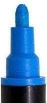 Window Markers for Glass - Washable Car Window Paint Pen, Auto Marker, Blue, Fine Tip