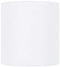 Upgradelights 4 Inch Barrel Drum Clip On Chandelier Lamp Shade (White Silk)