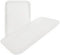 EcoQuality 9.25 x 7.25 x 0.5 Inch White Foam Meat Tray -