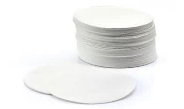 Omicron 131047 Borosilicate Glass Fiber Binder Free Filter, 1.0 Micron, 47mm, 100/Pk