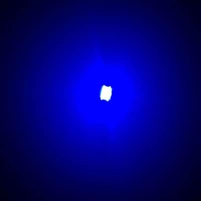 Taidacent 24V Long Distance Wireless LEDs and Coil, 270mm, 10PCS Blue LEDs (Without Inductive Coil)