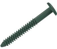 Green Shutter-Lok Fastener for Secure Installation