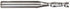 5mm 5mm 5/8" 1/4" Solid-Carbide Up-Cut Spiral Router Bit, D, CL, Shank