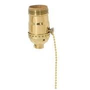 Antique Bronze Pull Chain Lamp Socket - Solid Brass with UNO Thread