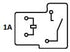 PTRA-1A-220S-T4-X | SPST 220 VAC Coil, 40 Amp 120 VAC UL Rated Power Relay with Quick-Connect Terminals