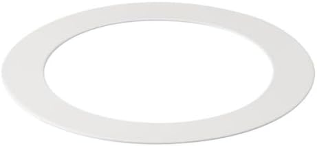 3.3 inch 4.3 inch, Kichler Direct-to-Ceiling Universal Goof Ring - White Material (Not Painted)