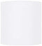Upgradelights 6 Inch Barrel Drum Clip On Chandelier Lamp Shade (White Silk)