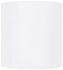 Upgradelights 6 Inch Barrel Drum Clip On Chandelier Lamp Shade (White Silk)