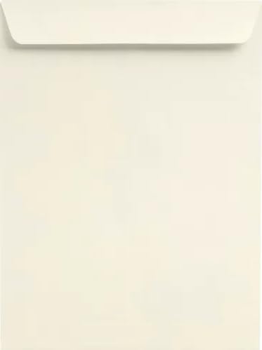 LUXPaper 10 x 13 Open End Envelopes, Natural, 28lb. Text, 50 Qty