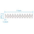 Terminal Blocks, 10Pcs 360V 10A Electric Terminal Strip Block, 12 Position Screw Terminals