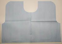 BANTA PT# -917483 PT# # 917483- Endo/Prophy Bib 29 x 21 Blue 100/Ca