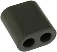 1Pc Black Cylindrical Ferrites Core, 2873000202, Industrial Electrical, Easy Replacement Passive Components