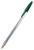 BIC Cristal Medium Smudge-free Ballpoint Pen, 1.0mm Tip, Green, Pack of 50