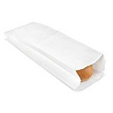 Packaged - 5 1/4" x 3 1/4" x 18" Plain White Paper