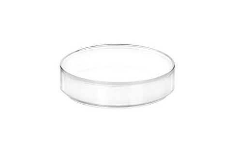 EISCO Plastic Petri Dish with Lid - 2" Diameter, 0.5" Depth - Reusable Translucent Polypropylene