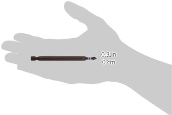 Irwin Tools 1837439 Impact Performance Series Phillips Power Bit #1, 4"