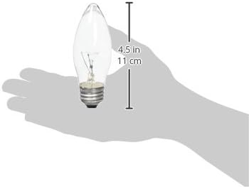 13367 40W B13 Bulb, Sylvania Lighting Fan Clear