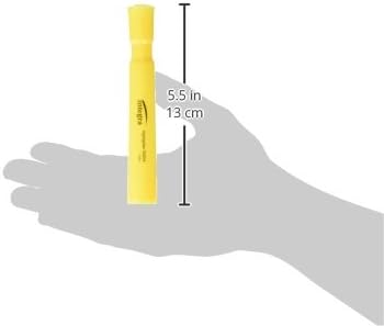 Integra Desk Highlighter, Chisel Tip Fluorescent Yellow (ITA30004)