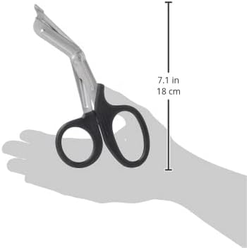 Prestige Medical 7 1/2 Inch EMT/Utility Scissor, Black