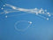 Snap Lock 9" Pin Security Loop Plastic Tag Fastener, 1000 Pc