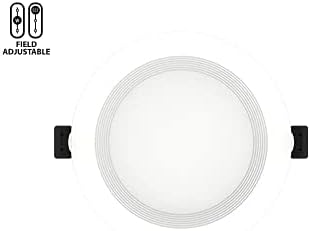 RAB Lighting WFRL6R139FA120WB 2700/3000/3500/4000/5000K 6") RAB Edge-Lit Wafer CCT Field Adjustable, All-in-one, No