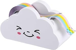 Mikily’s Cute Cloud Shape Tape Dispenser, Multi-Functional Desk Accessory for Kids