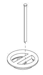 Reservoir Cover with Dipstick for Tuttnauer TUK075