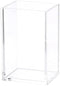 Clear Acrylic Pencil Pen Holder Cup, Clear Makeup Brush Holder, Acrylic Desk Accessories for Office