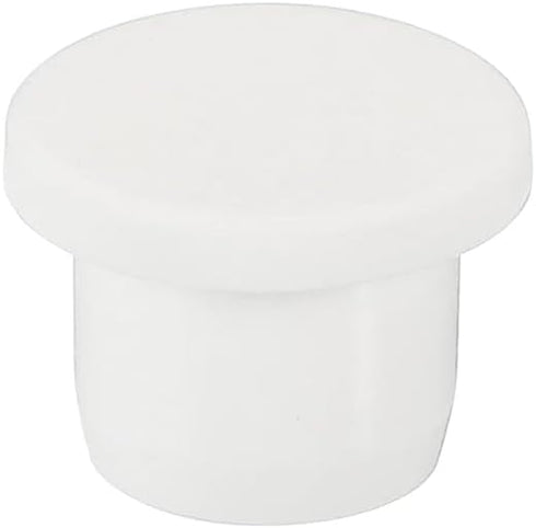 20 Pcs Silicone Stoppers, 23mm Round Hole Plugs, White Silicone Plugs, Insert End Caps for Bottle Jar Furniture