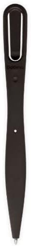 Bobino Bookmark Pen, Planner Pens & Ballpoint Pens for Journaling, Flat Pen Bookmarks for Women, Charcoal