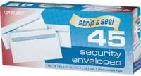 Top Flight 72309 Strip & Seal Envelopes, 24 Lbs
