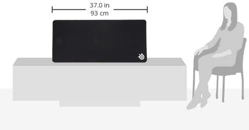 SteelSeries QcK XXL Gaming Mouse Pad - Thick Cloth for Desk Coverage