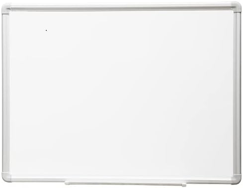 DEVELOP Magnetic White Board – 24 x 36 Inch Dry Erase Board with Aluminum Frame for Home, Office, School