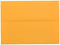 JAM PAPER A6 Colored Invitation Envelopes - 4 3/4 x 6 1/2 - Ultra Orange - 50/Pack