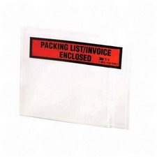 Envelopes with "Packing List/Invoice Enclosed" Printed, 100/BX, Sold as 1 Box