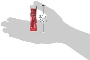 Uni Mechanical Pencil Lead NanoDia Color Red, 0.5mm, 20 Leads