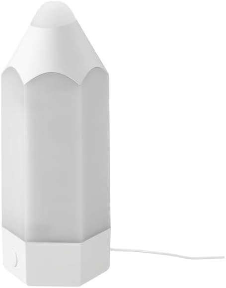 Generic Cute LED Pencil Table Lamp - Color-Changing Night Light for Childrens Bedroom,