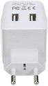 Ceptics European, Egypt Travel Adapter Plug with Dual USB - Type C - 2 Pack - Light Weight for Cell Phones, Chargers,