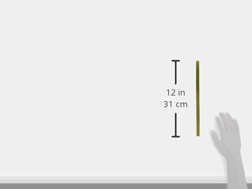 K & S Precision Metals 8246 Brass Strip - .5" Wide x 12" Long
