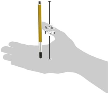 Koh-I-Noor Super-Adapto Lead Holder, 2mm HB Lead Included, Yellow, 1 Set/Each by Koh-I-Noor