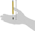 Koh-I-Noor Super-Adapto Lead Holder, 2mm HB Lead Included, Yellow, 1 Set/Each by Koh-I-Noor