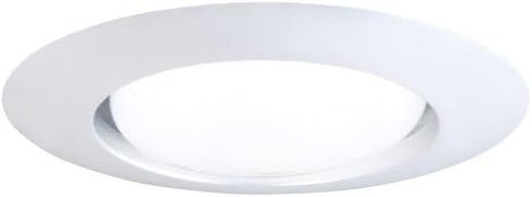 401P, 6" Halo Trim Open Large Aperture White Trim